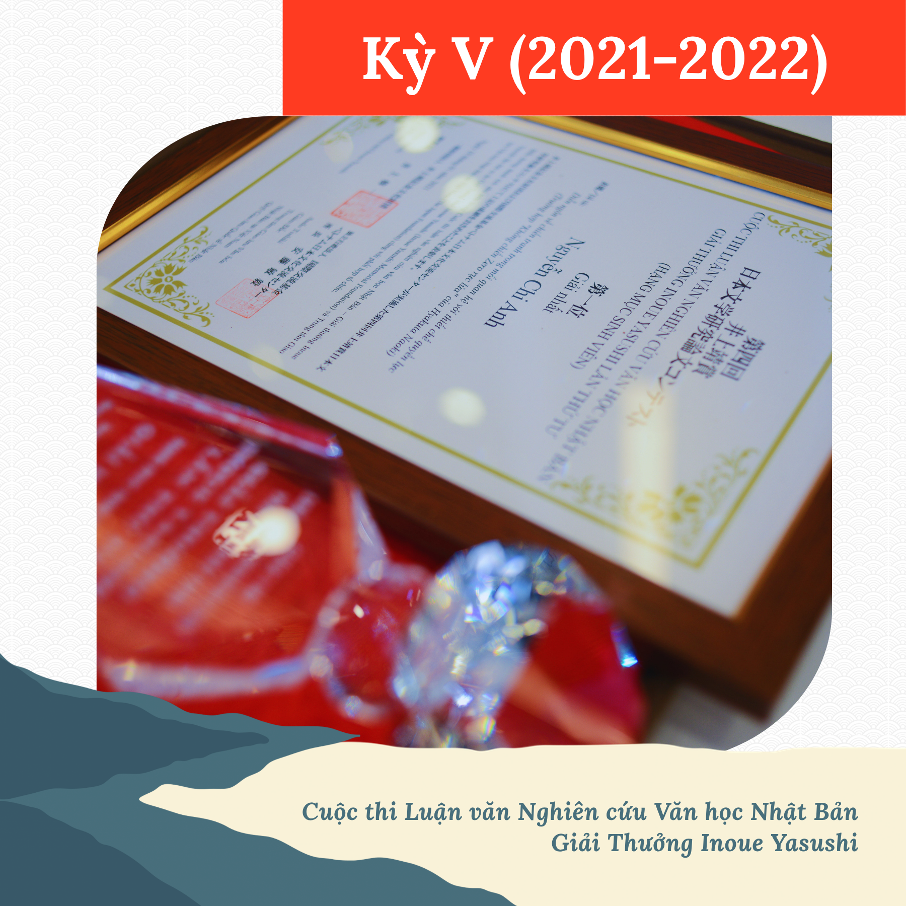 Tổng kết Kỳ V Cuộc thi Luận văn Nghiên cứu Văn học Nhật Bản Giải Thưởng Inoue Yasushi 